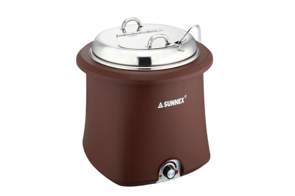 दोहरे रंग वाला SUNNEX GALENA 10L इलेक्ट्रिक सूप वार्मर